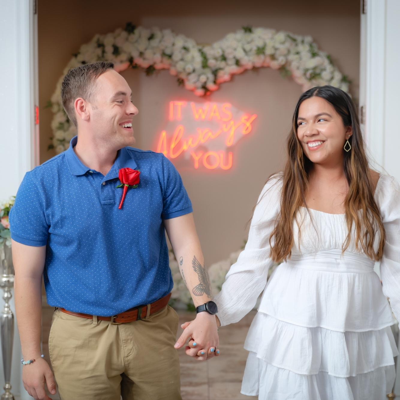 This is from our wedding in Vegas