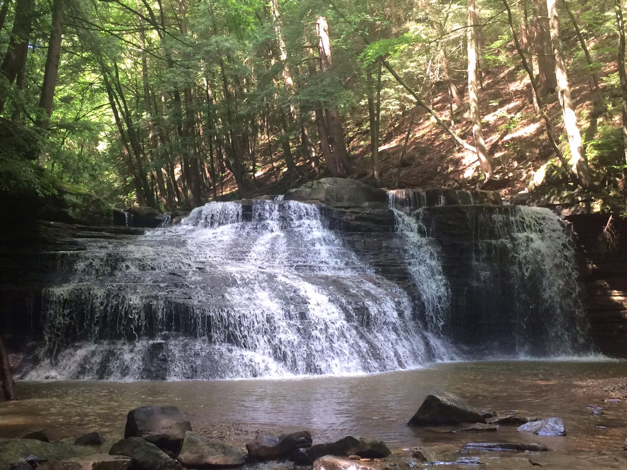 Freedom Falls. One of Thomas's favorite places. And where Thomas and Sue had an adorable picnic at the top of the falls ❤️😊