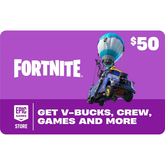 $50 Fortnite Gift Card