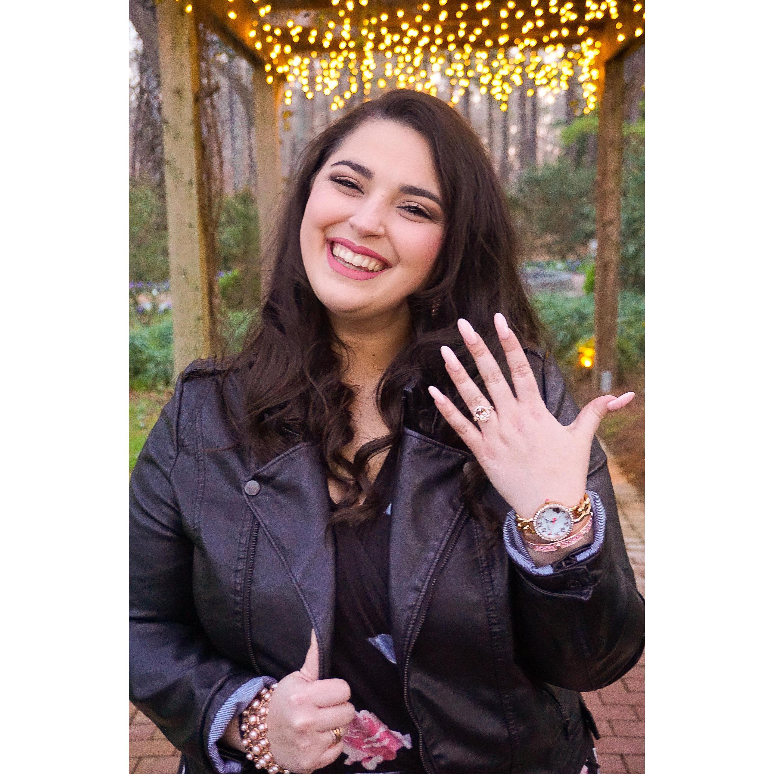 Beauty and her Ring !