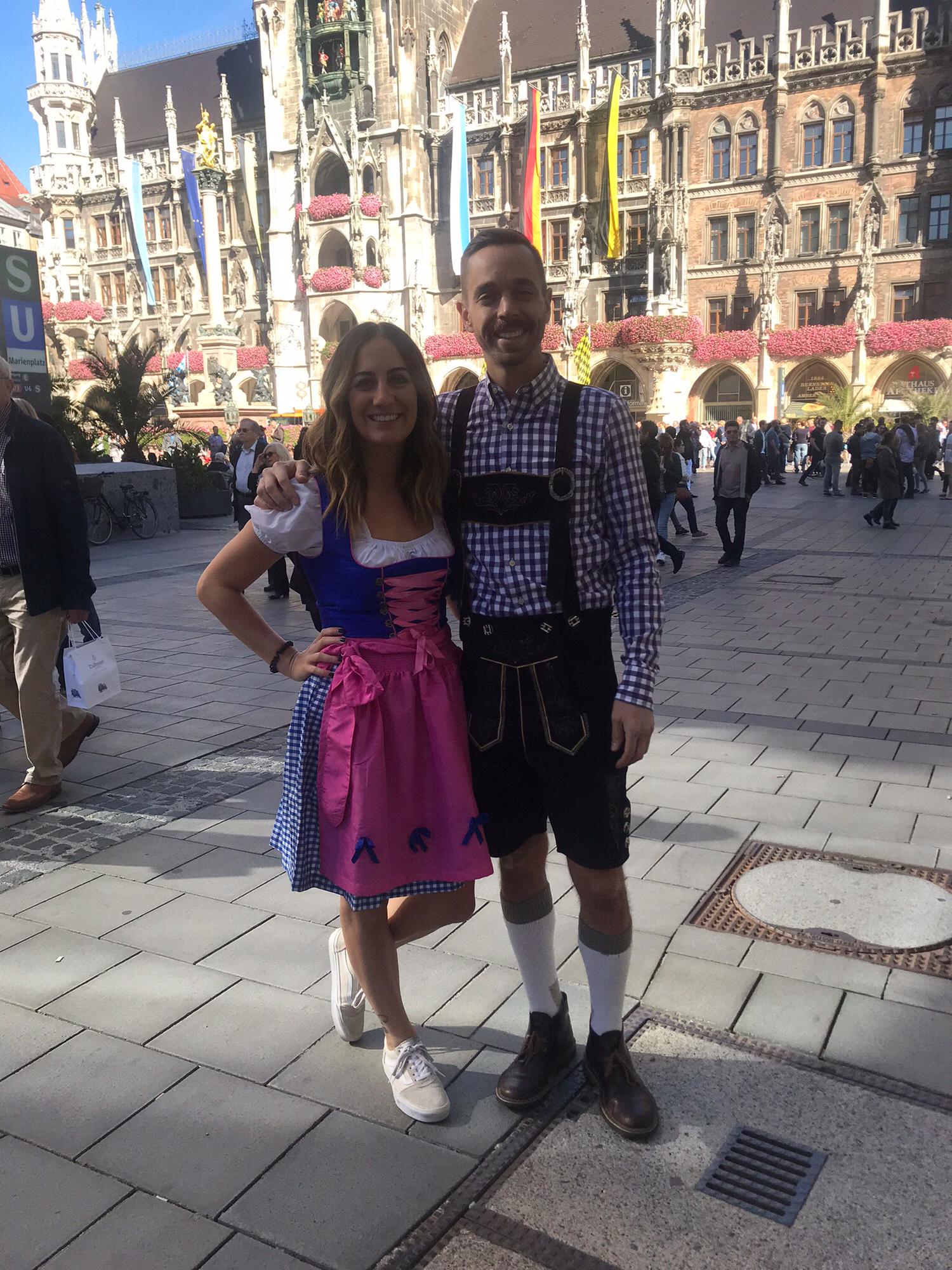 In Munich for Oktoberfest. October 2018.