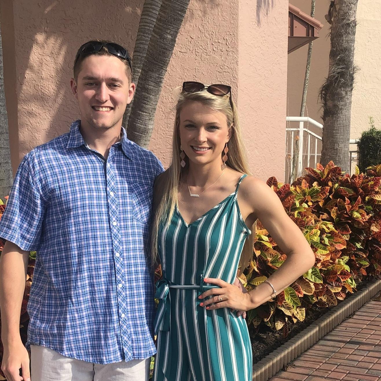 Visiting Caroline's Grandparents in North Hutchinson Island, FL