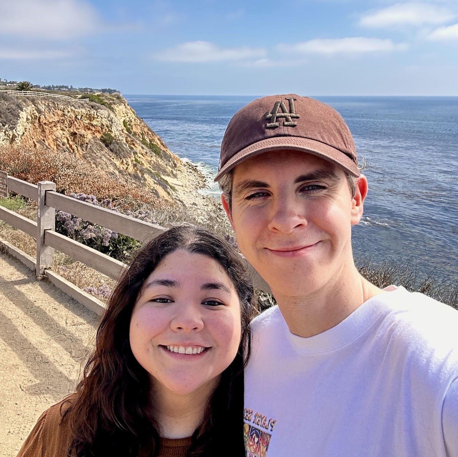 Cédric's first time in California!