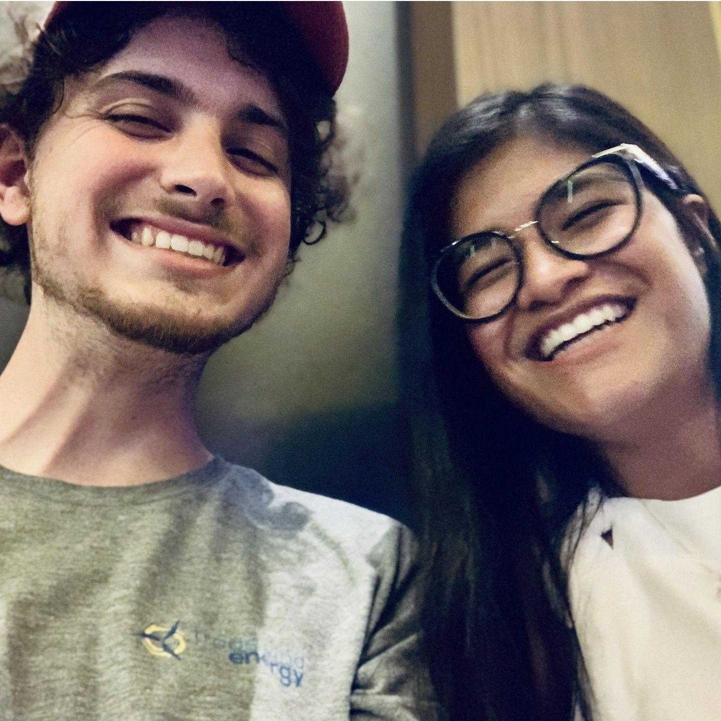 Our first photo together after confirming we were definitely dating 
(July 2019)