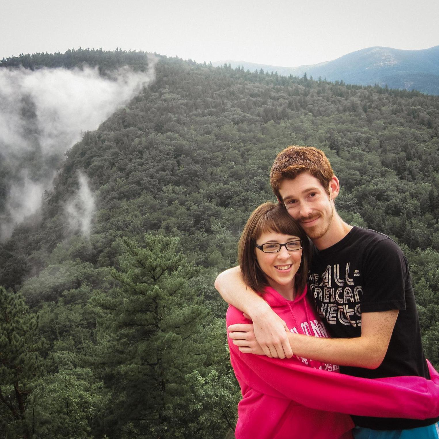 The first summer we spent together at camp