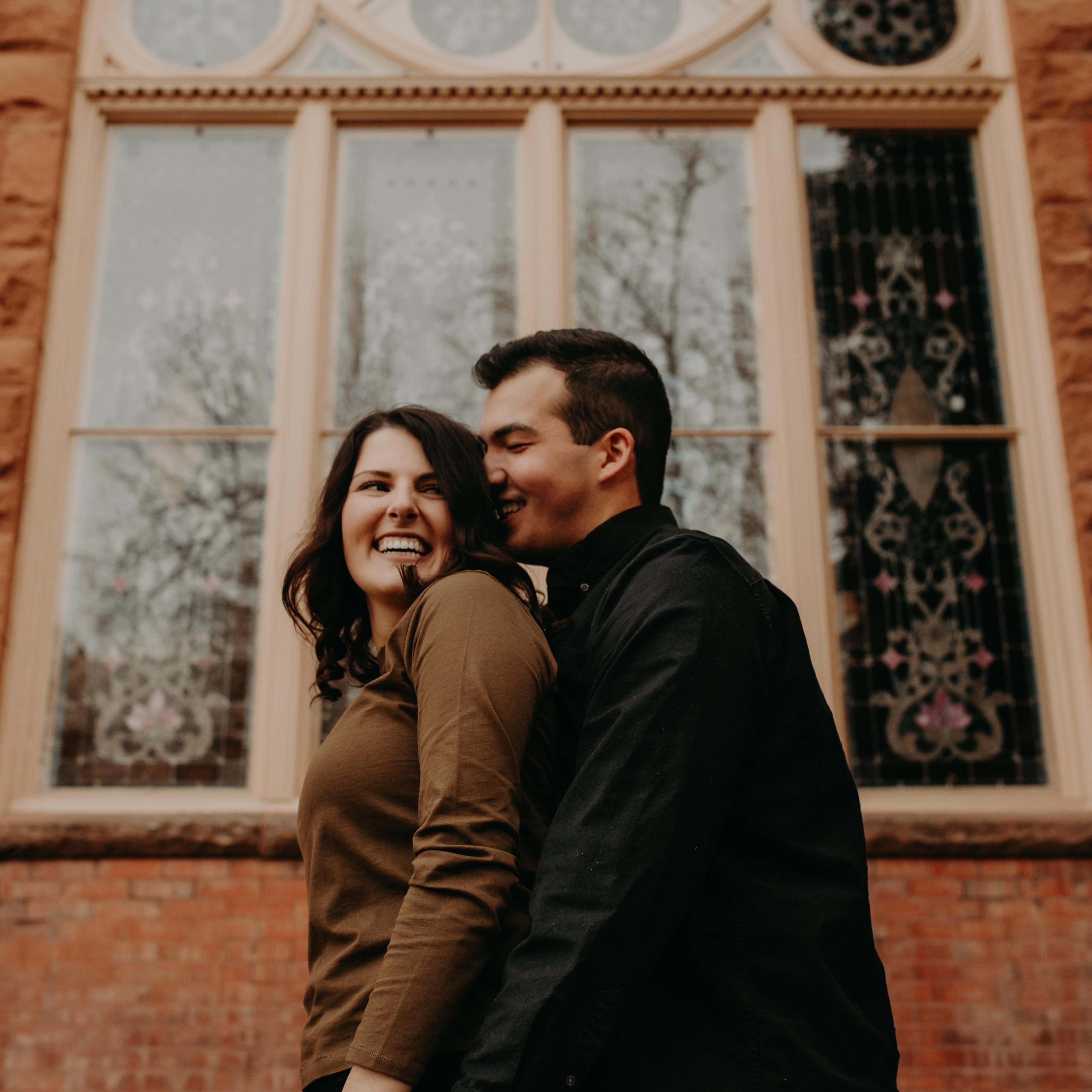 Engagement photos in Boulder, CO by Heather Jackson Photography.