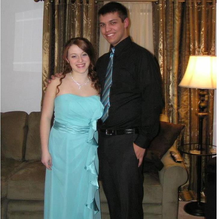 One of the few high school dances Nick was willing to go to!