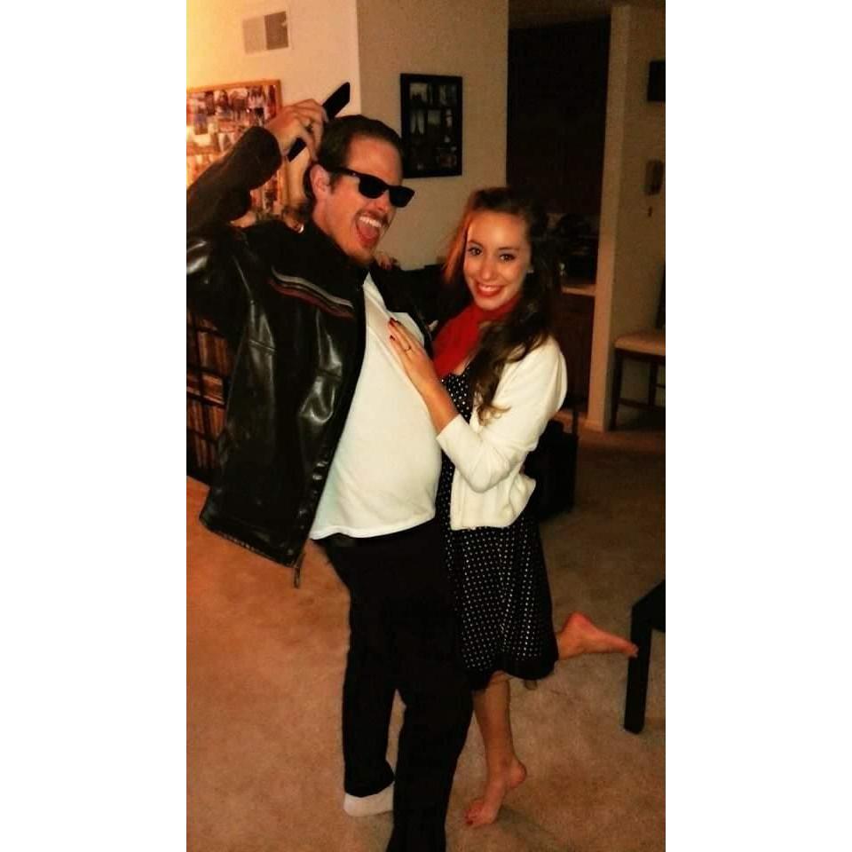 Our first Halloween together.
