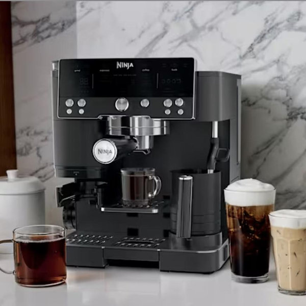 Ninja Luxe™ Café Premier 3 in 1 Espresso Drip Coffee & Cold Brew Maker (Midnight Black)