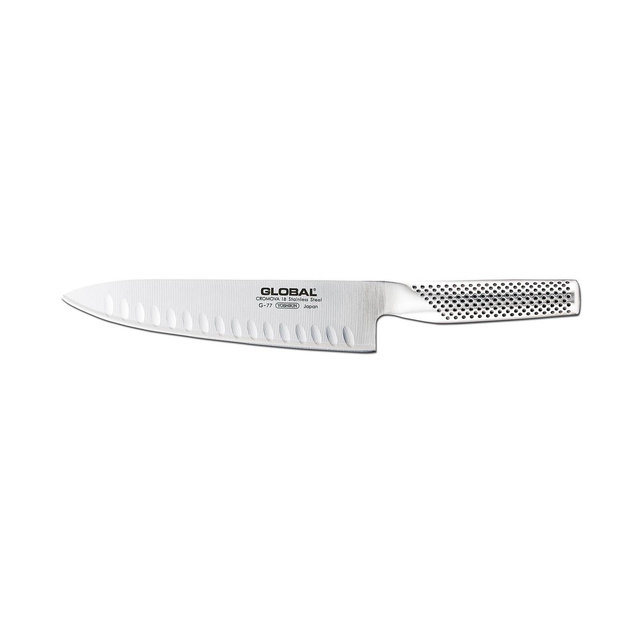 Global 8-Inch Hollow Ground Chef's Knife