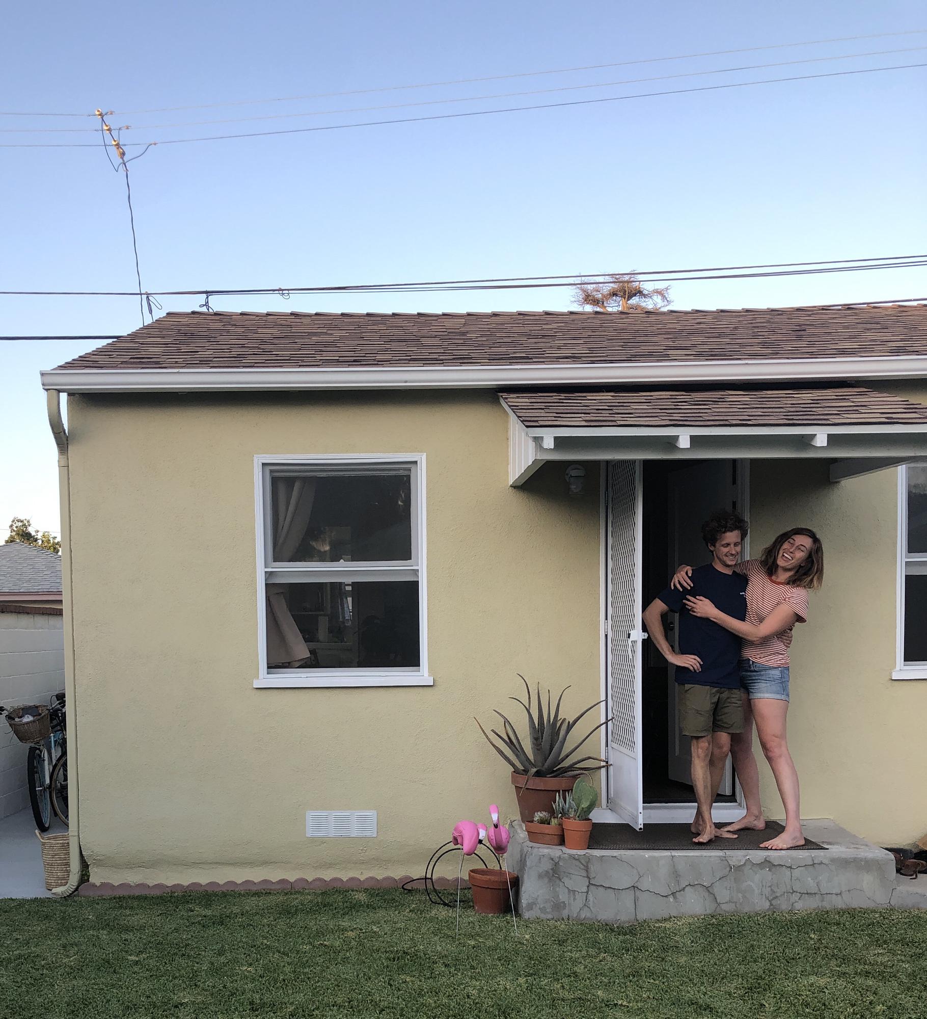 Both moved to Costa Mesa together into a little yellow house in the fall of 2019. We both love it there.