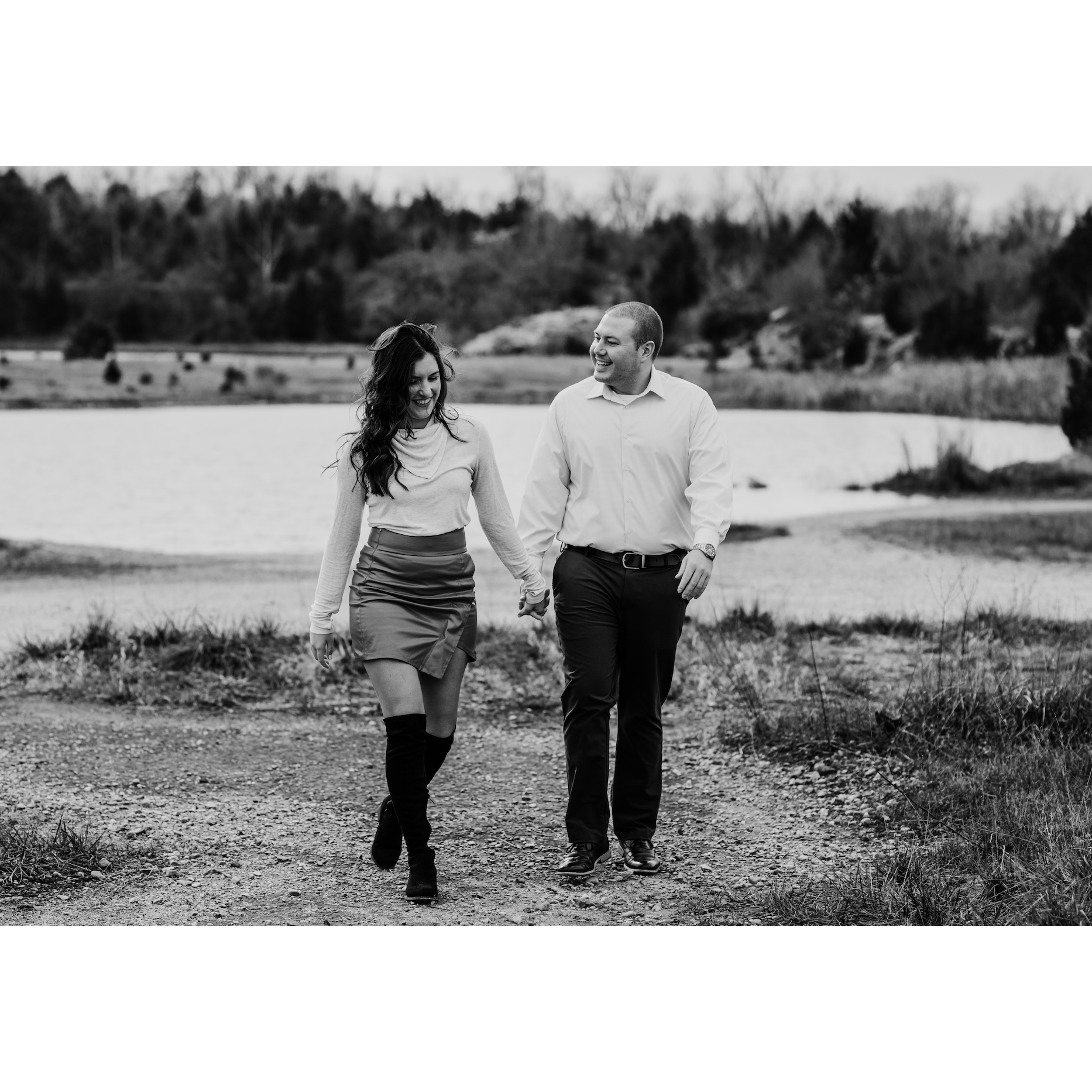 We love walking through life together, but ya girl is ready to walk down the aisle!