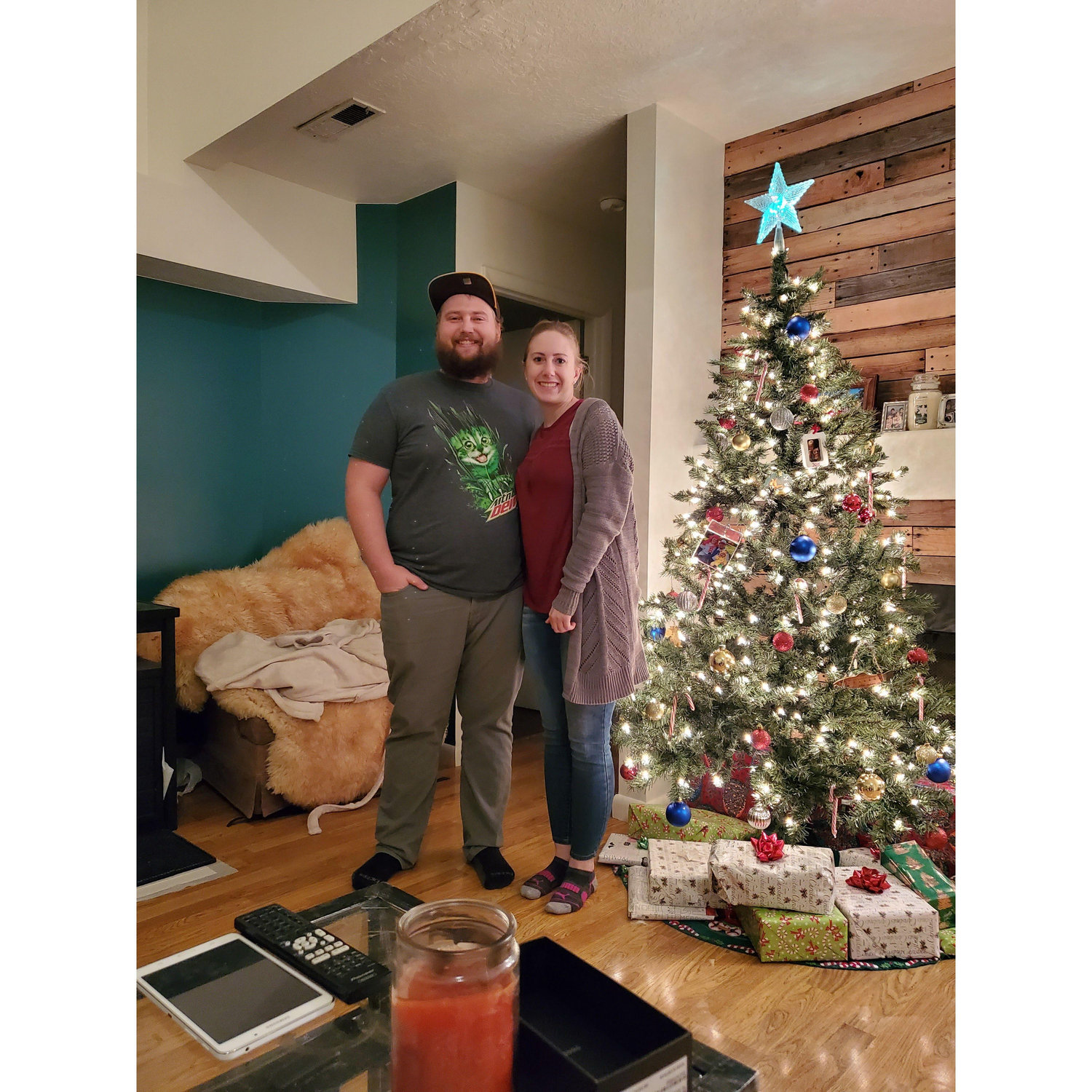 Christmas 2021 - our first house together!