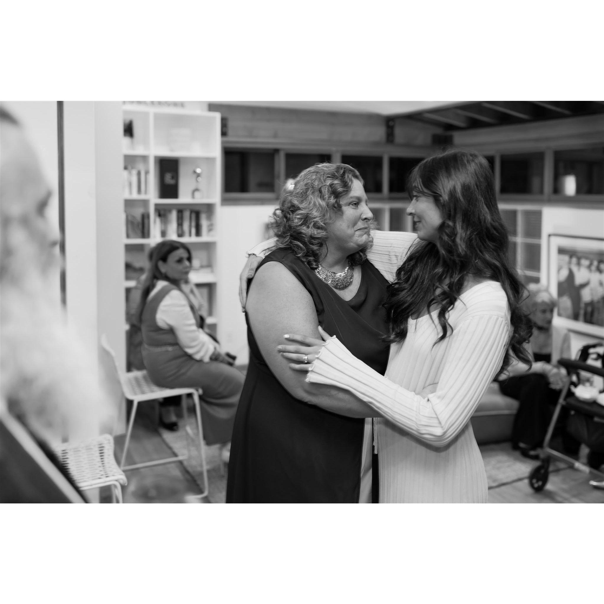 A moment with mama Heidi...