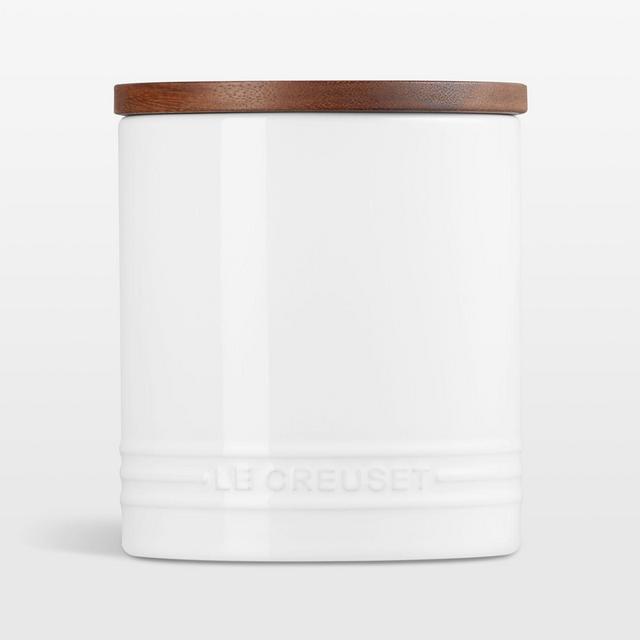 Le Creuset ® 40-Oz. White Stoneware Canister