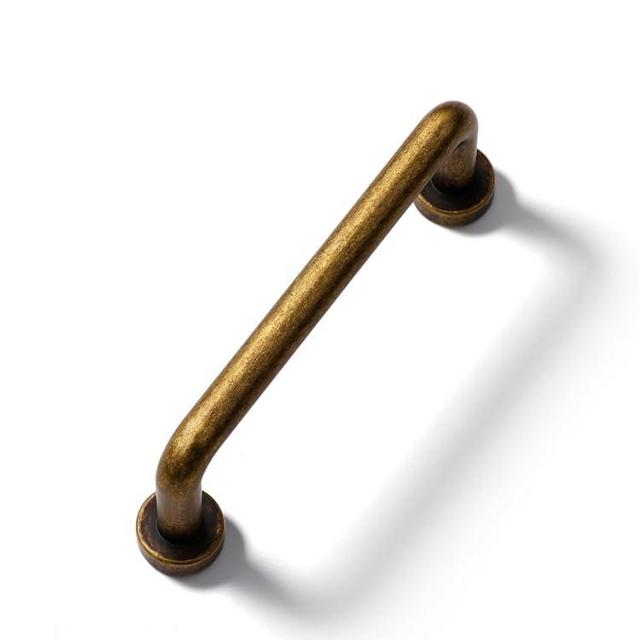 JIASENBAO Antique Brass Cabinet Bar Pulls 3" Hole Center 10 Pack Classic Vintage Retro Drawer Handles Kitchen Cupboard Bathroom Dresser Cabinet Hardware