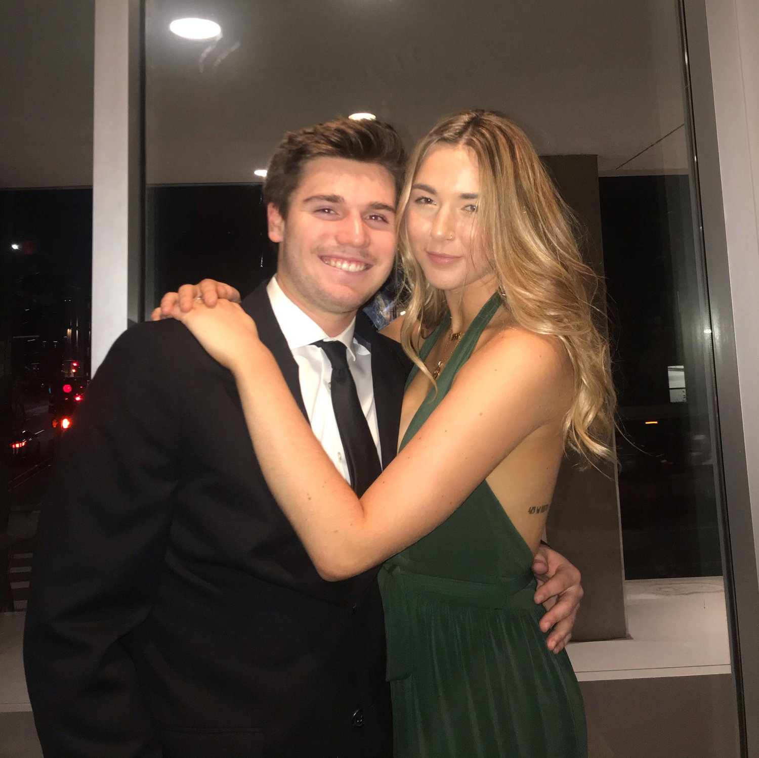 Our very first photo together at Pi Phi formal - 11/08/2019