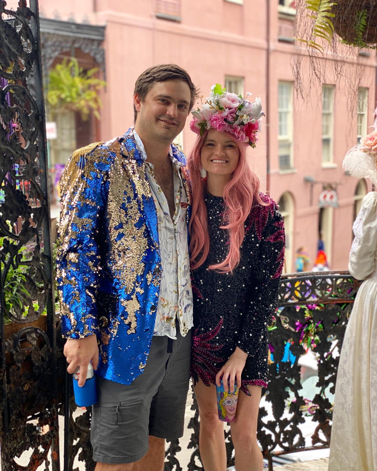 Saint Anne’s walking parade on Fat Tuesday