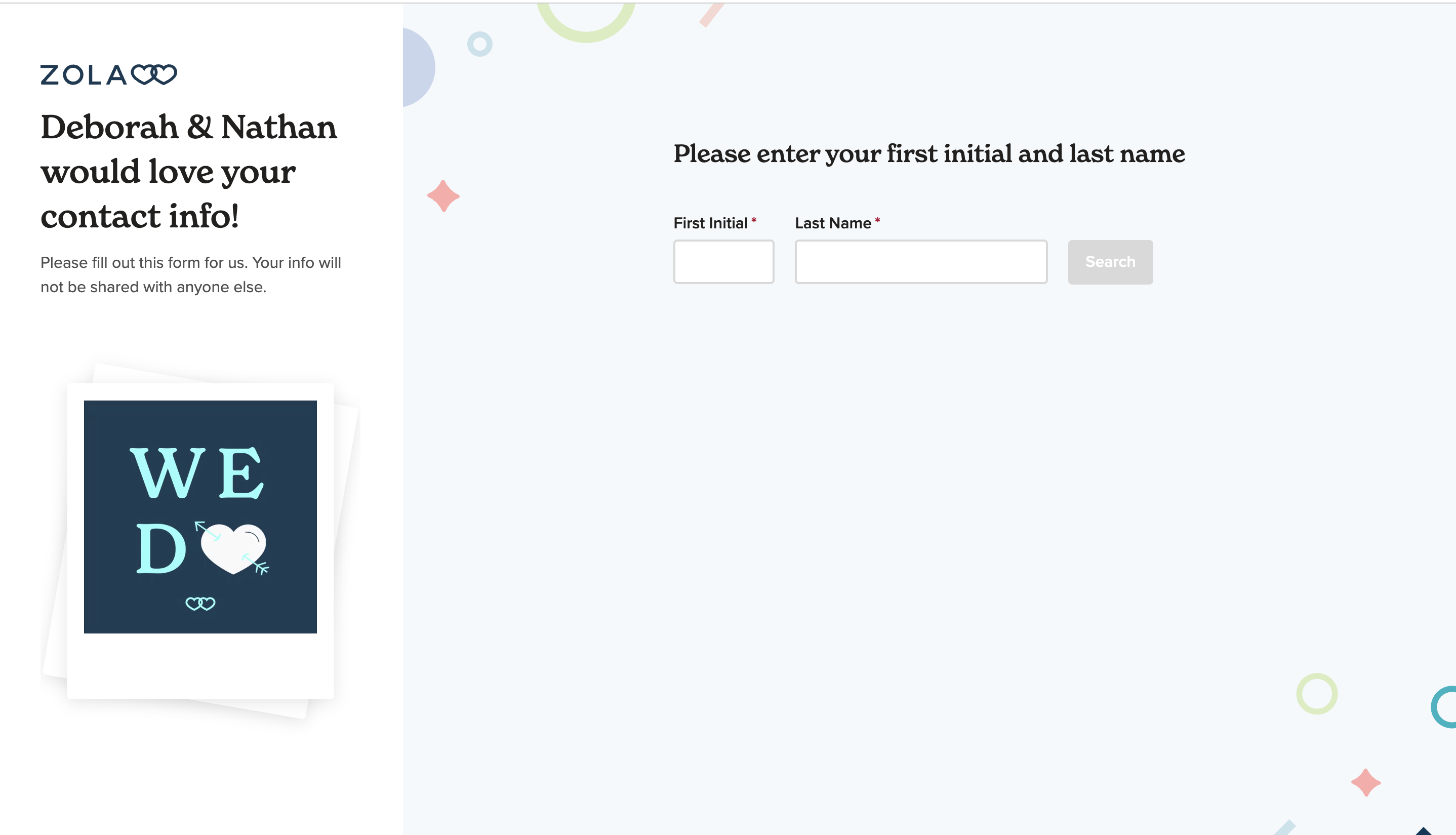 The Wedding Website of Deborah Albanez and Nathan Roberts