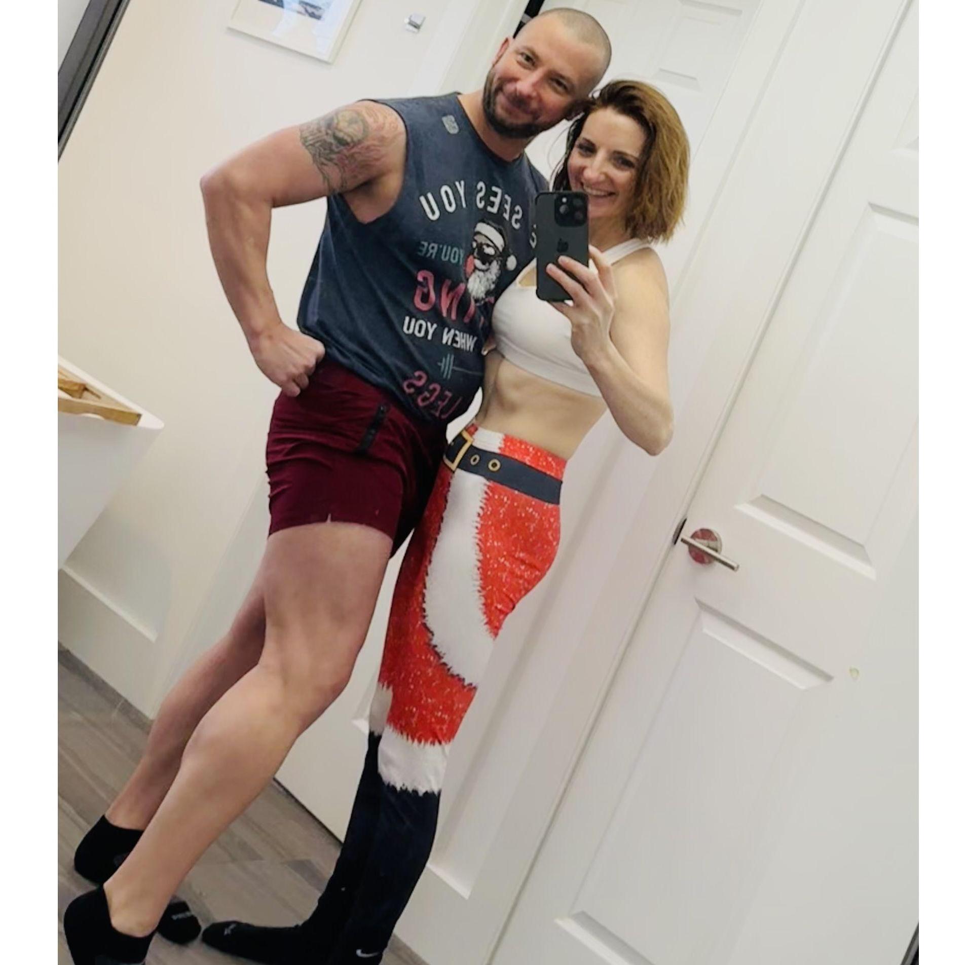 Christmas Workout "fits", Christmas Day 2024