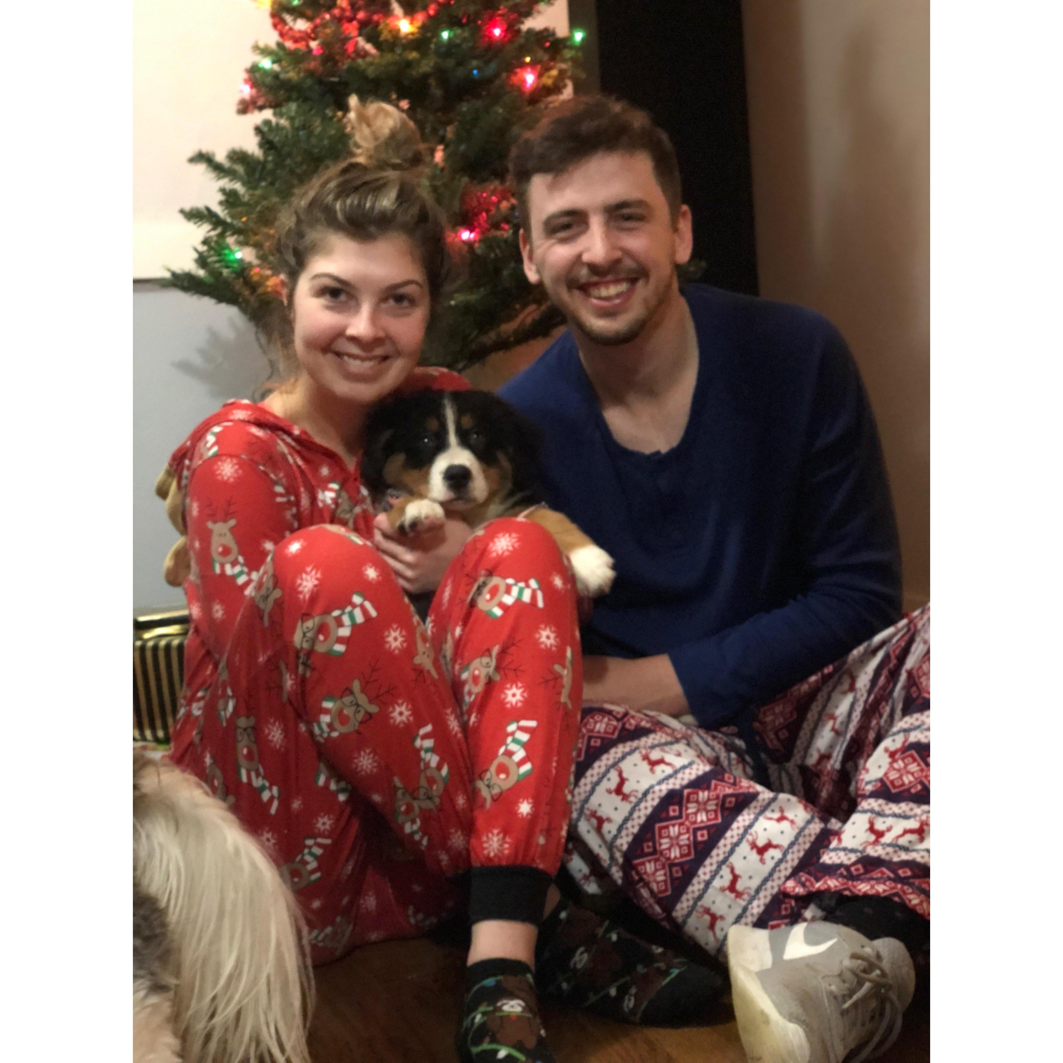 Our first Christmas with Binny!