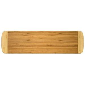 Totally Bamboo Palaoa Cutting and Serving Board, 100% Bamboo with Two-Tone Design, 23&quot; by 6&quot;