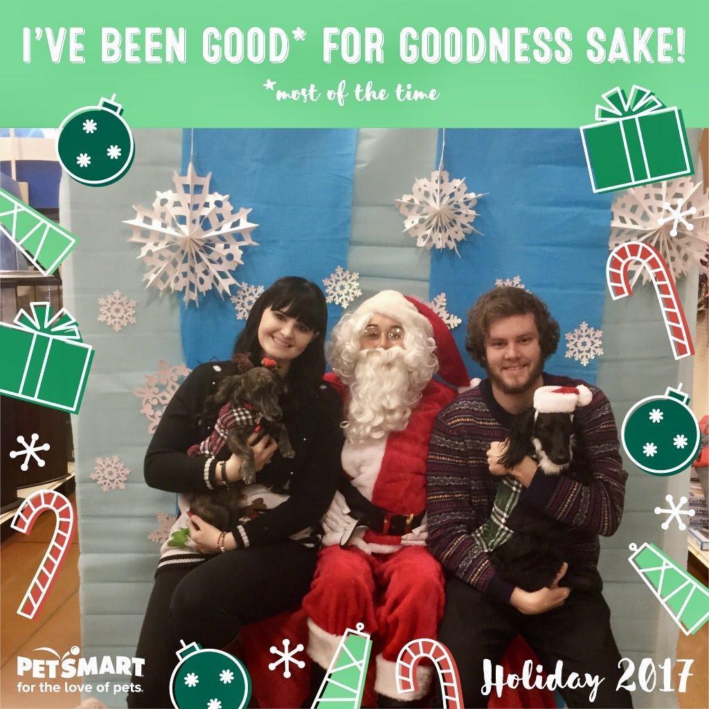 First Santa photo with the whole fam!