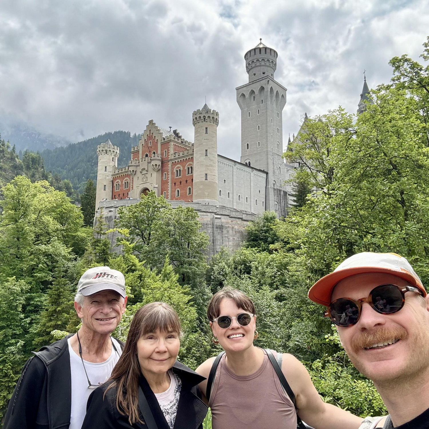 Neuschwanstein Castle, outside Munich Germany