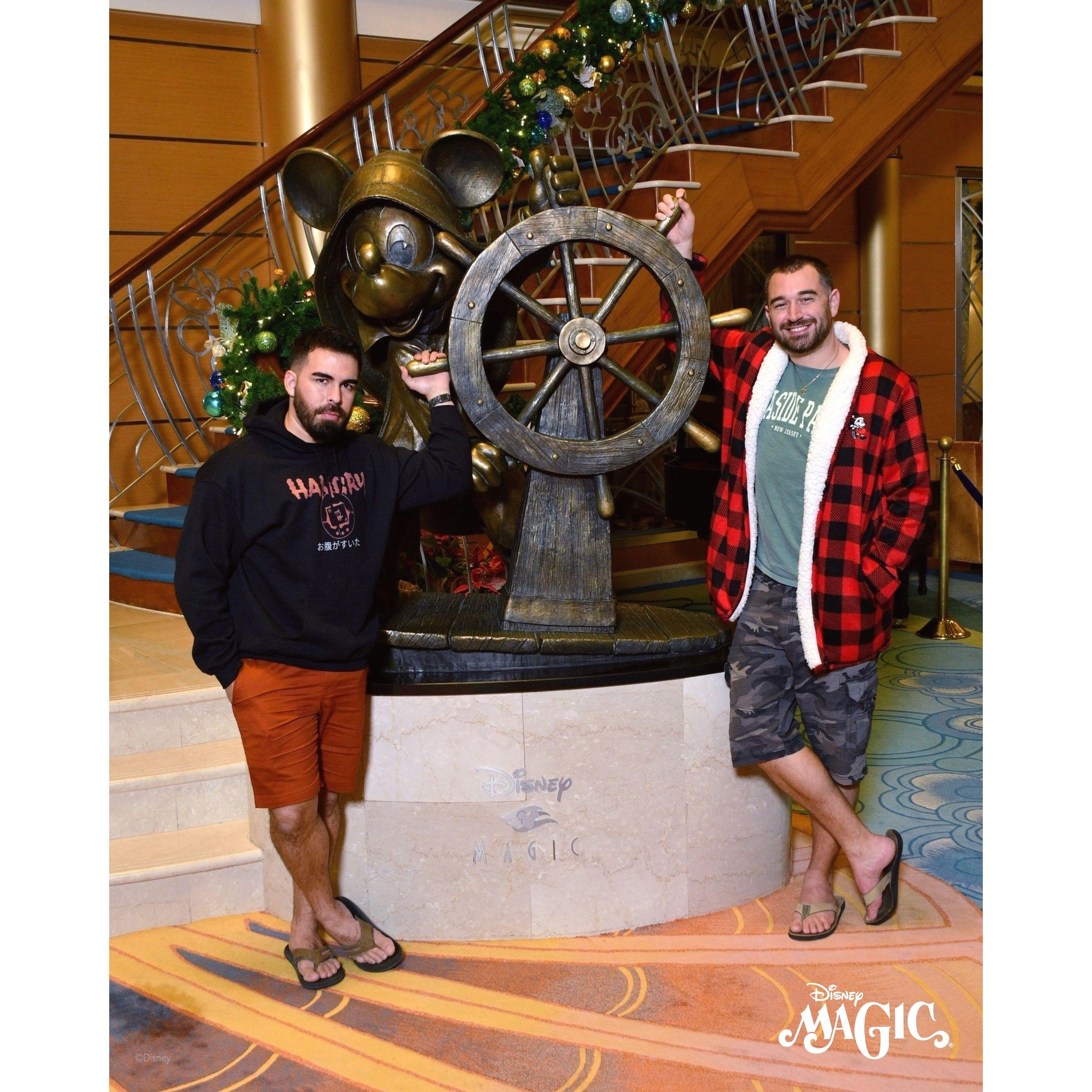 On our first Disney Cruise (still desperate to go on a second...)