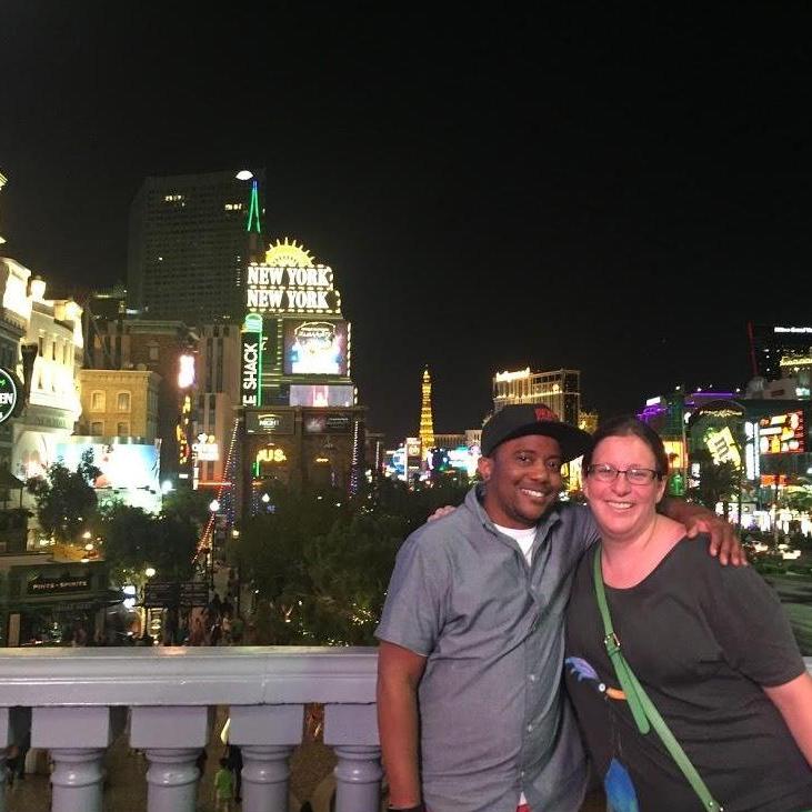 Beautiful night seeing the Vegas skyline!