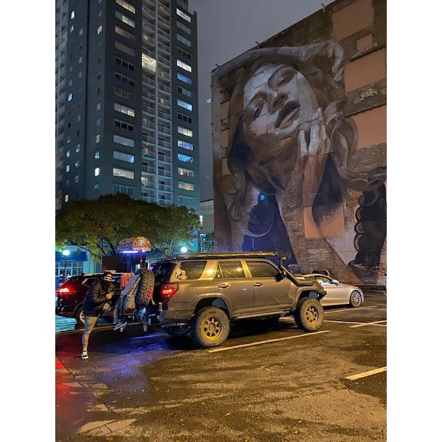 Josh + truck in Nashville