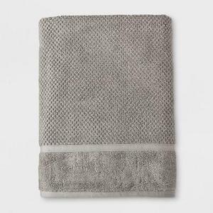 Performance Texture Bath Sheet Gray - Threshold™