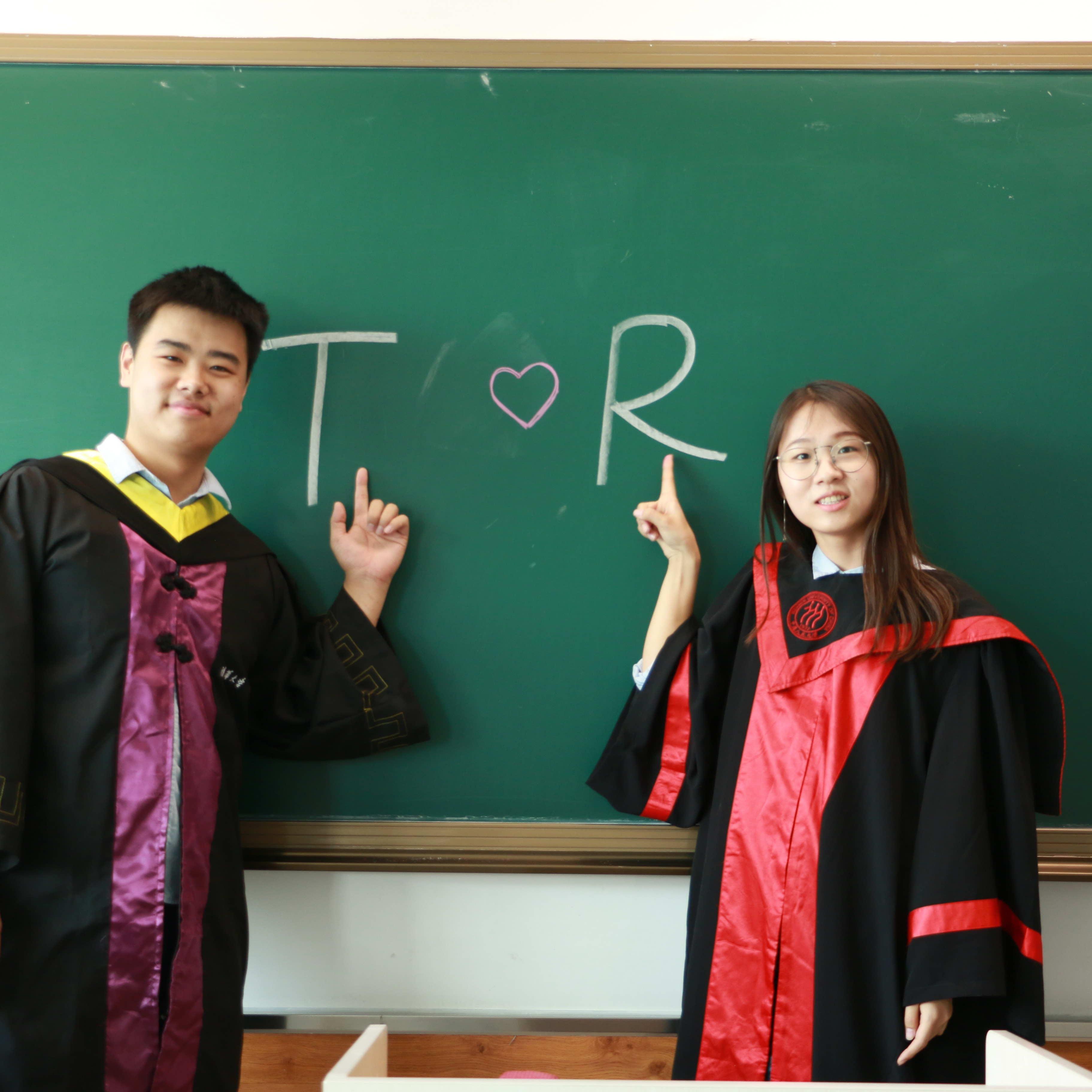 In 2017, We graduated from undergrad school!