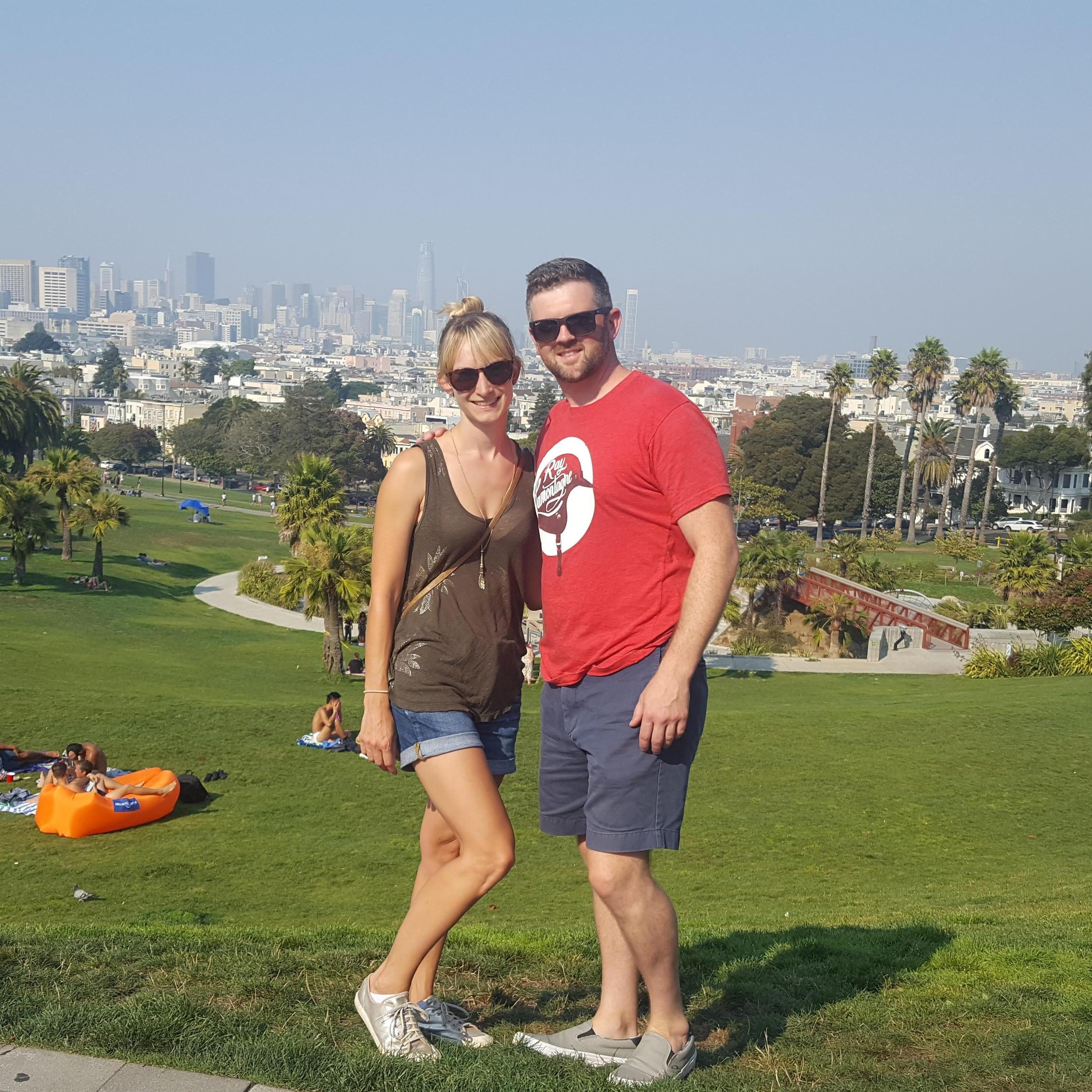 Visiting Emily & Adam in San Francisco.