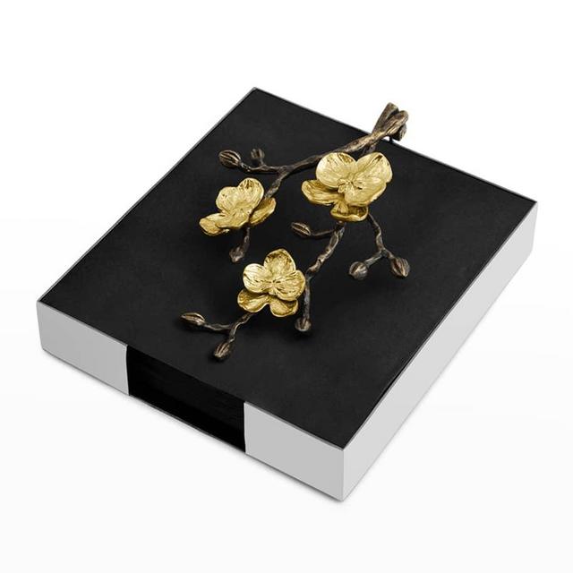Michael Aram Golden Orchid Dinner Napkin Holder
