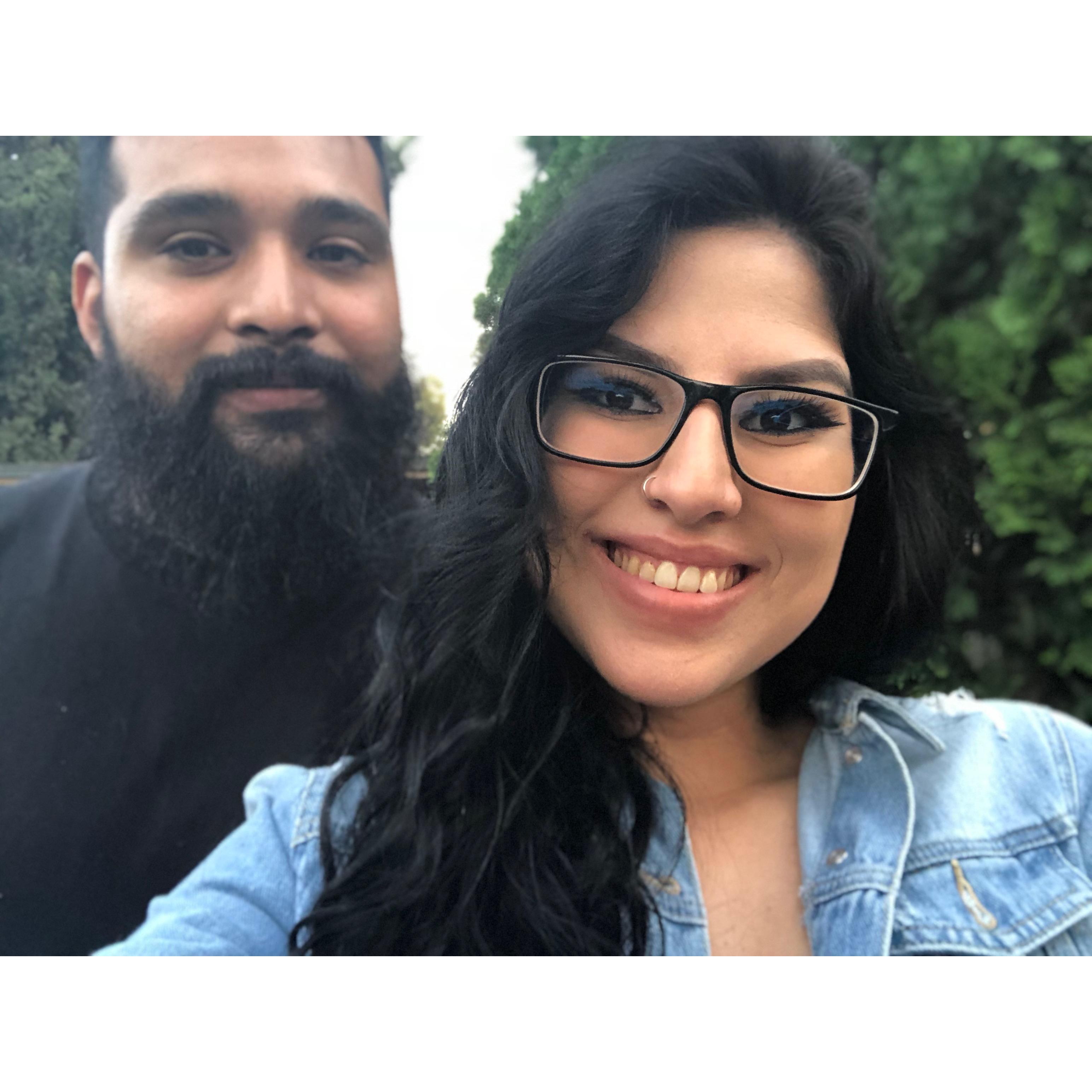 Selfies with my love