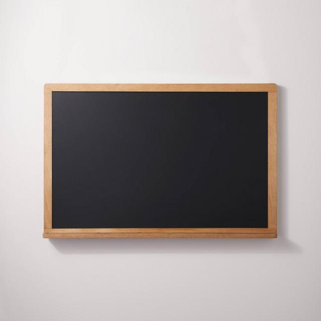24" x 36" Black Chalkboard with Chalk Ledge - Hearth & Hand™ with Magnolia