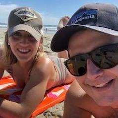 Doing what we do best - laying by the beach (March 2019)