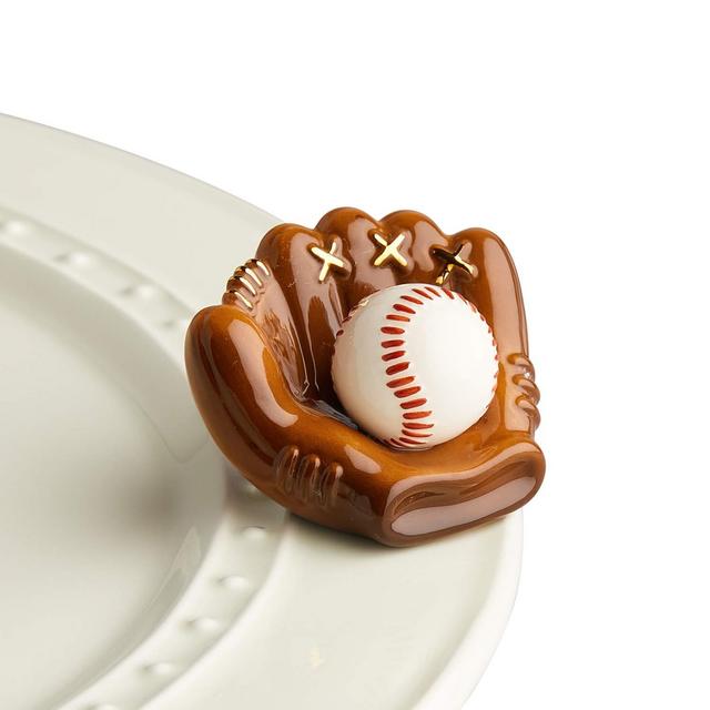 nf nora fleming - Nora Fleming Hand-Painted Mini: Catch Some Fun (Baseball Mitt) A217