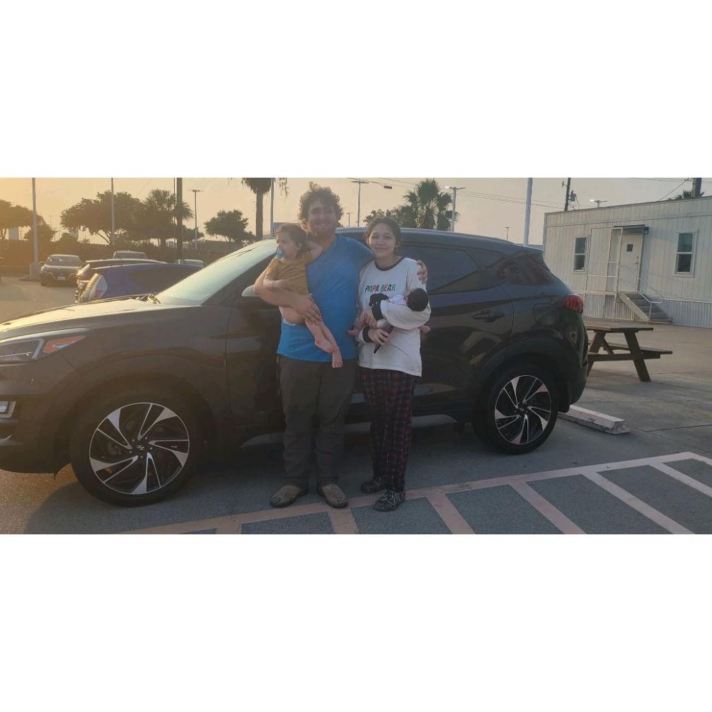 Our first family car (yes we look rough)