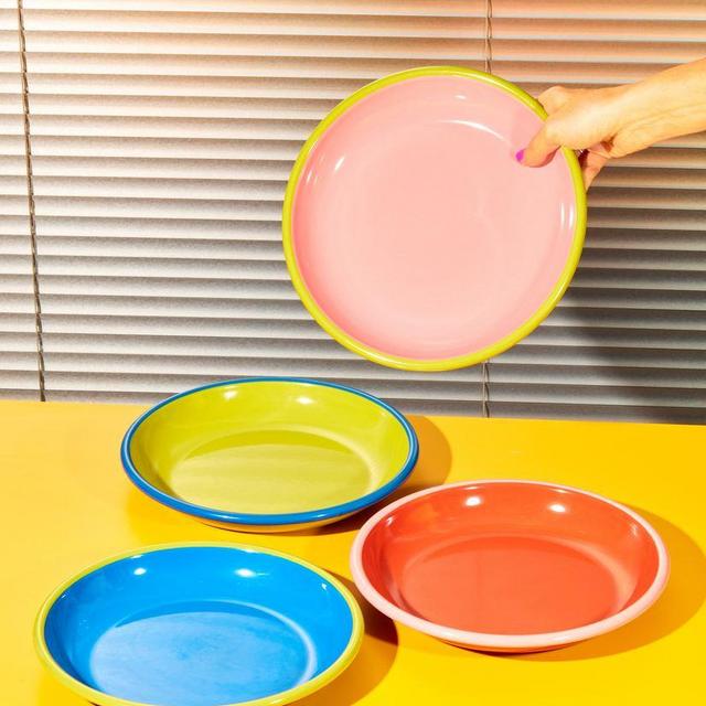Colorama Plate - Two of each color