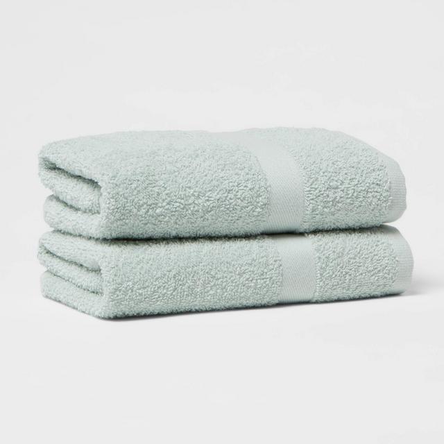 2pk Hand Towel Set Mint - Room Essentials™