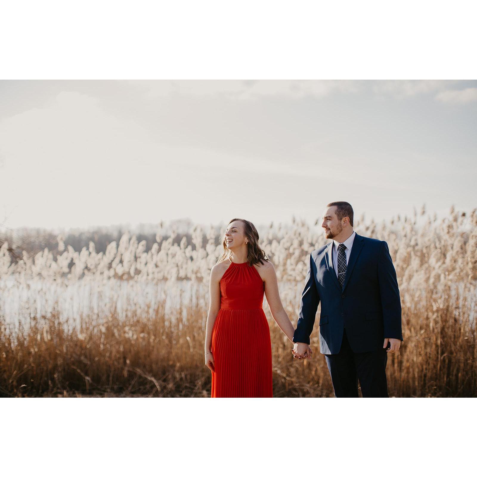 Engagement Photos, Shawnee Trail Tree Farm | Victoria Photos, December 2019