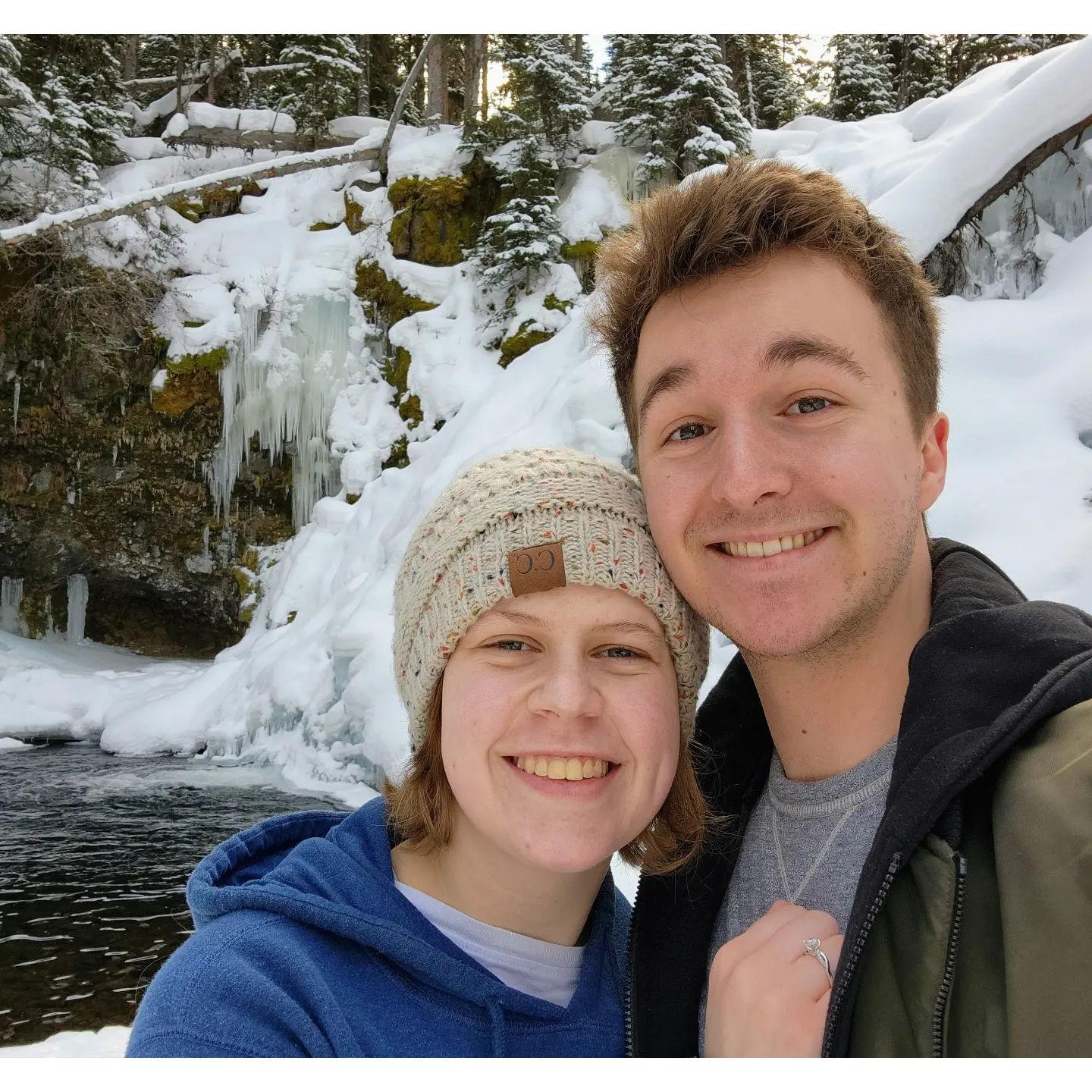 Just engaged!