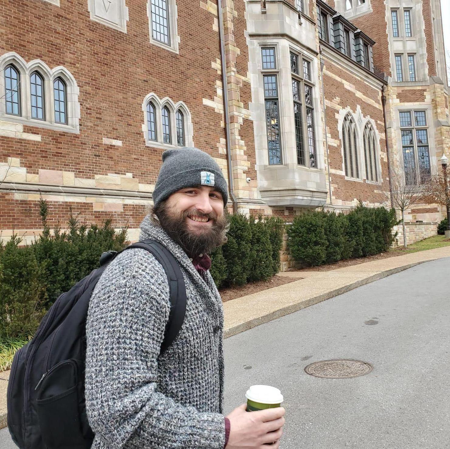 When we were both students and got to ride to school together!