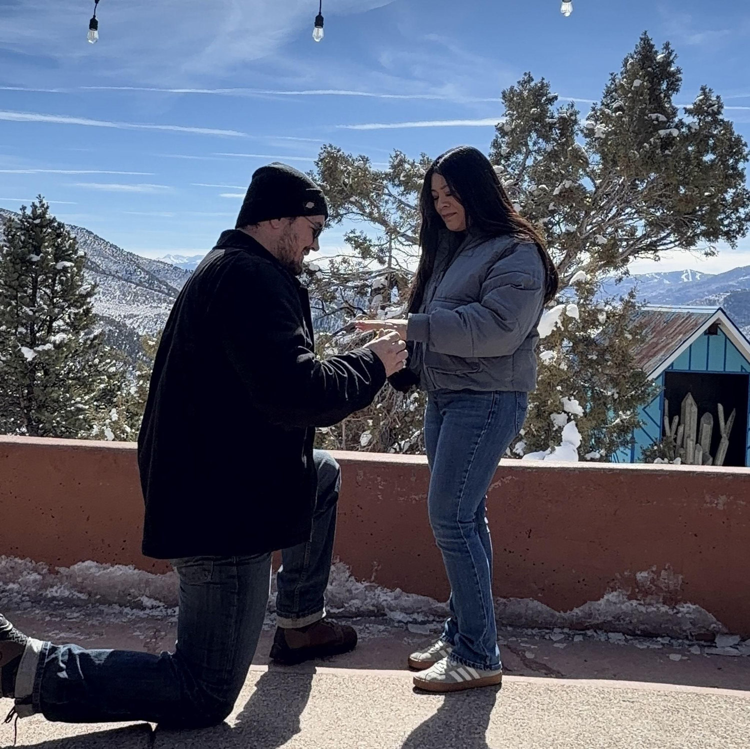 When he proposed