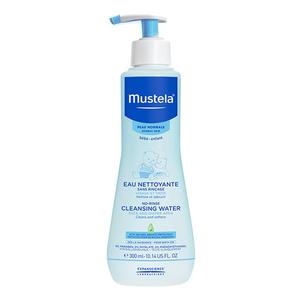Mustela No Rinse Cleansing Water, Gentle Micellar Water with Natural Avocado Perseose and Aloe Vera, for Baby Normal Skin