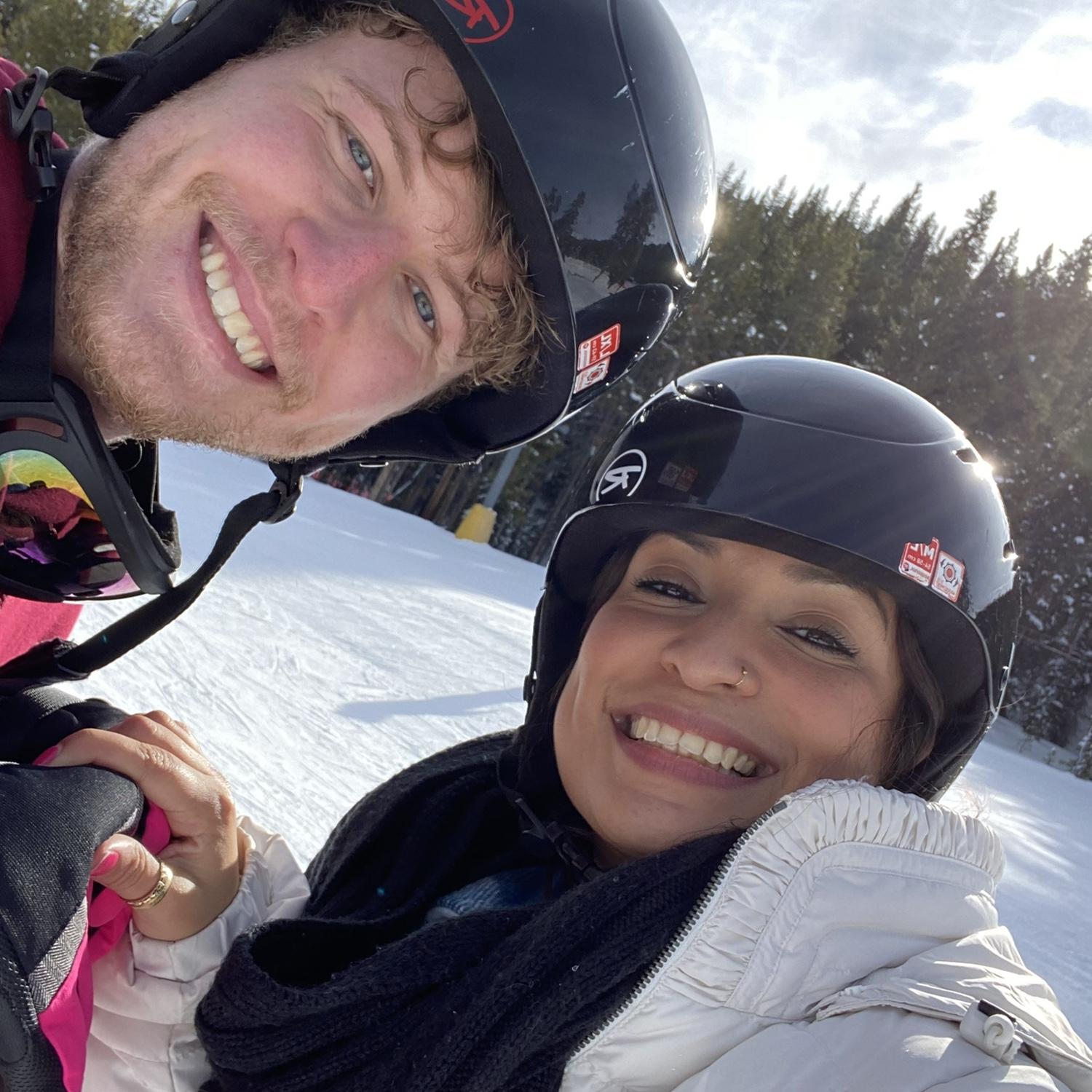 First Time Snowboarding in Colorado January 2022
