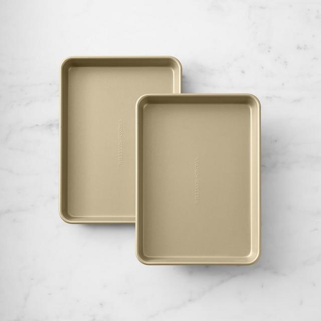 Williams Sonoma Goldtouch® Pro Non Corrugated Quarter Sheet, Set of 2