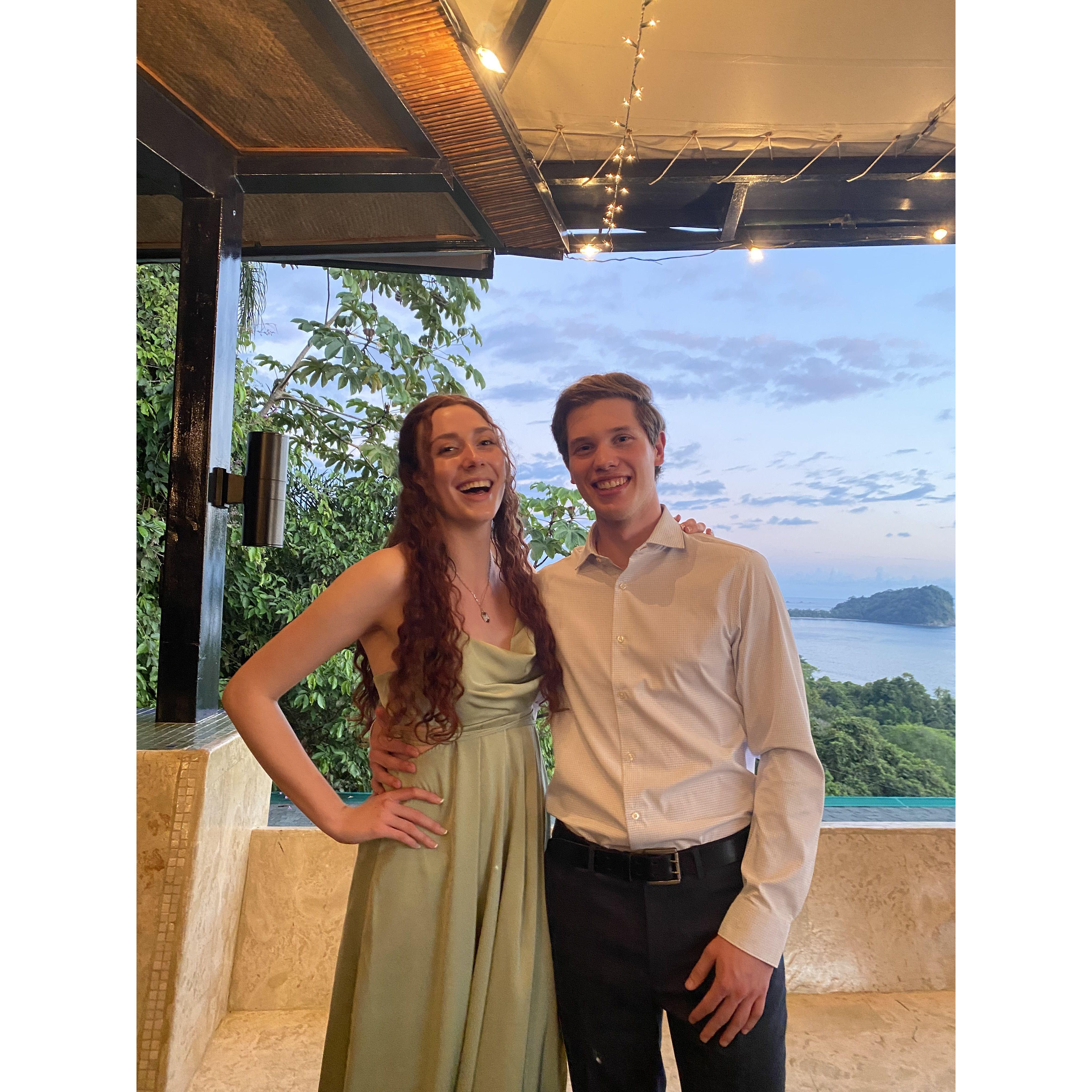 Costa Rica for a wedding!